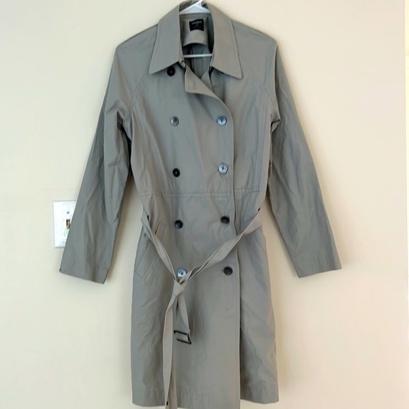 Kate Spade Saturday Gray Trench Coat